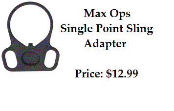 Max Ops Single Point Tac Sling Adapter RTL$12
